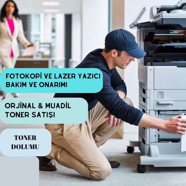 FOTOKOPİ VE LAZER YAZICI TAMİRİ & TONER DOLUMU