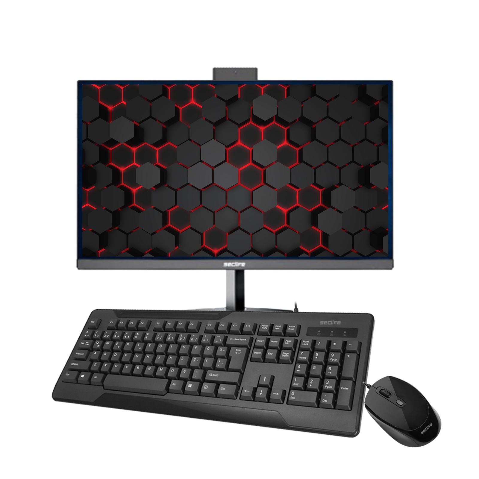 Seclife HBA-8448BK I5-4570 4GB 256GB SSD 23.8